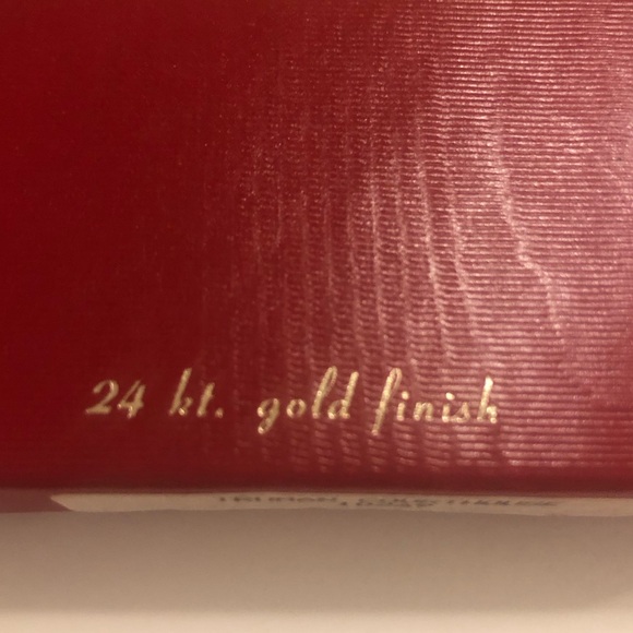 Vintage Tamerlane 24K Gold Finish & Wallace Silversmiths Christmas Ornament USA - Picture 5 of 12